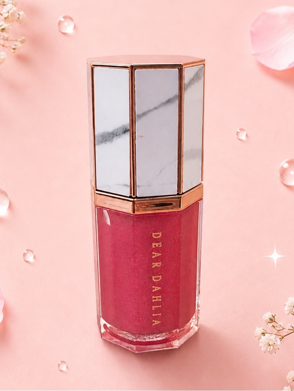 💄 2/35$ K-Beauty • DEAR DAHLIA NWT ✨ Stardust Lip Gloss • Sealed and Unused